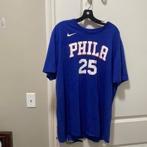 Brand New Philadelphia Simmons Tshirt SZ 2XL